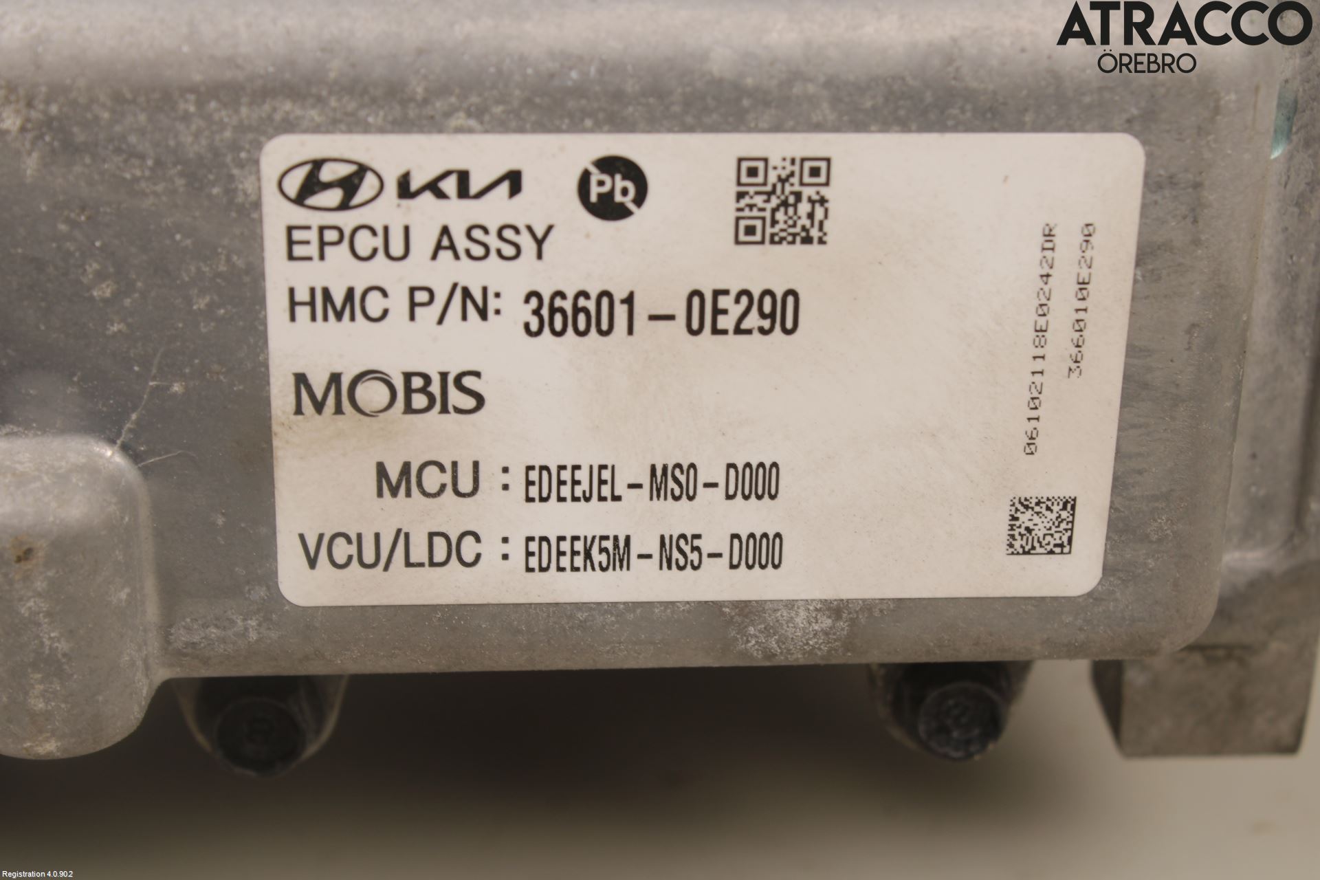 Kia NIRO (DE) 17-22 Batterilader Hybrid