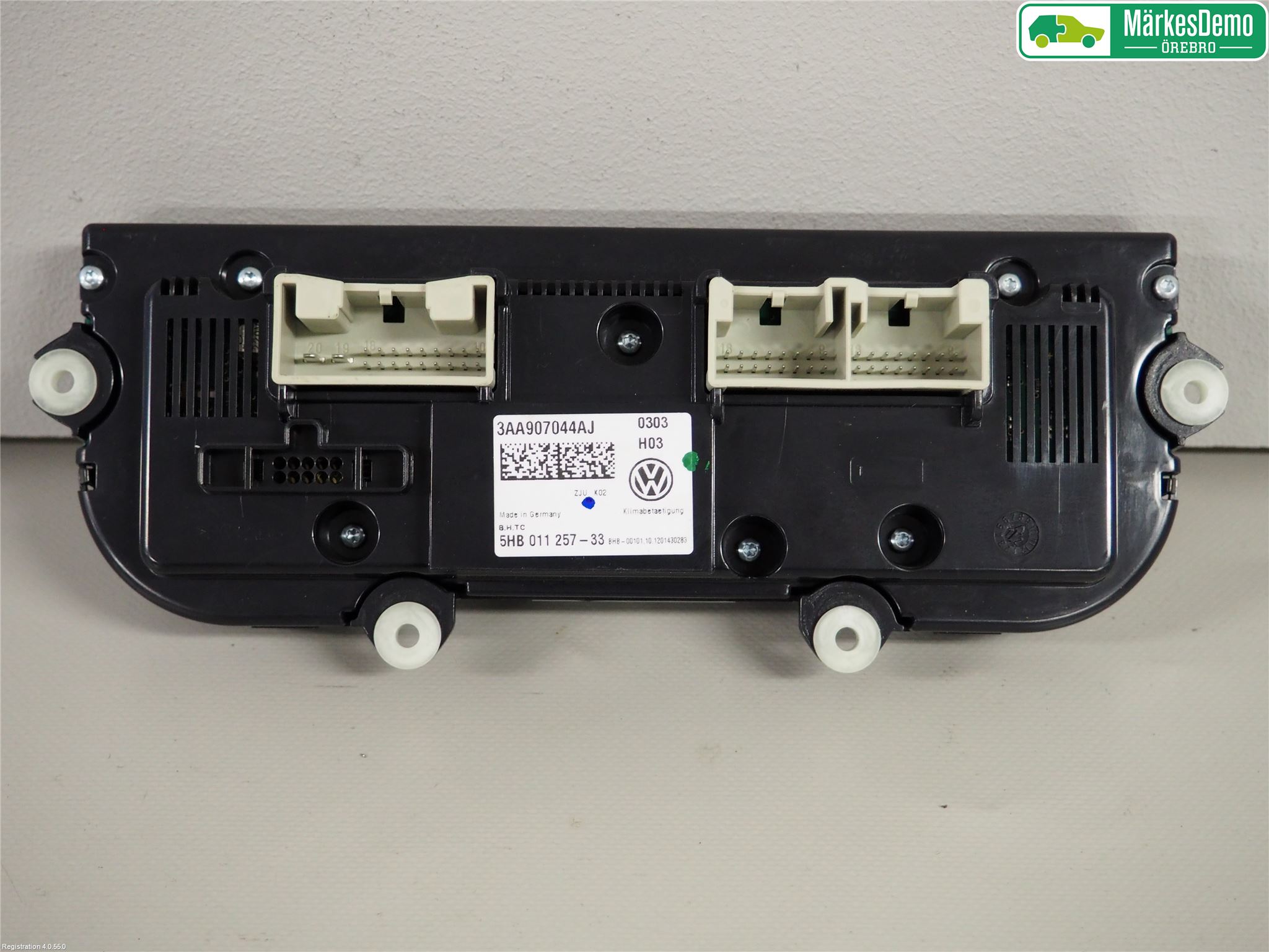 Volkswagen VW PASSAT CC 08-16 Varme Ac Betjening-Display