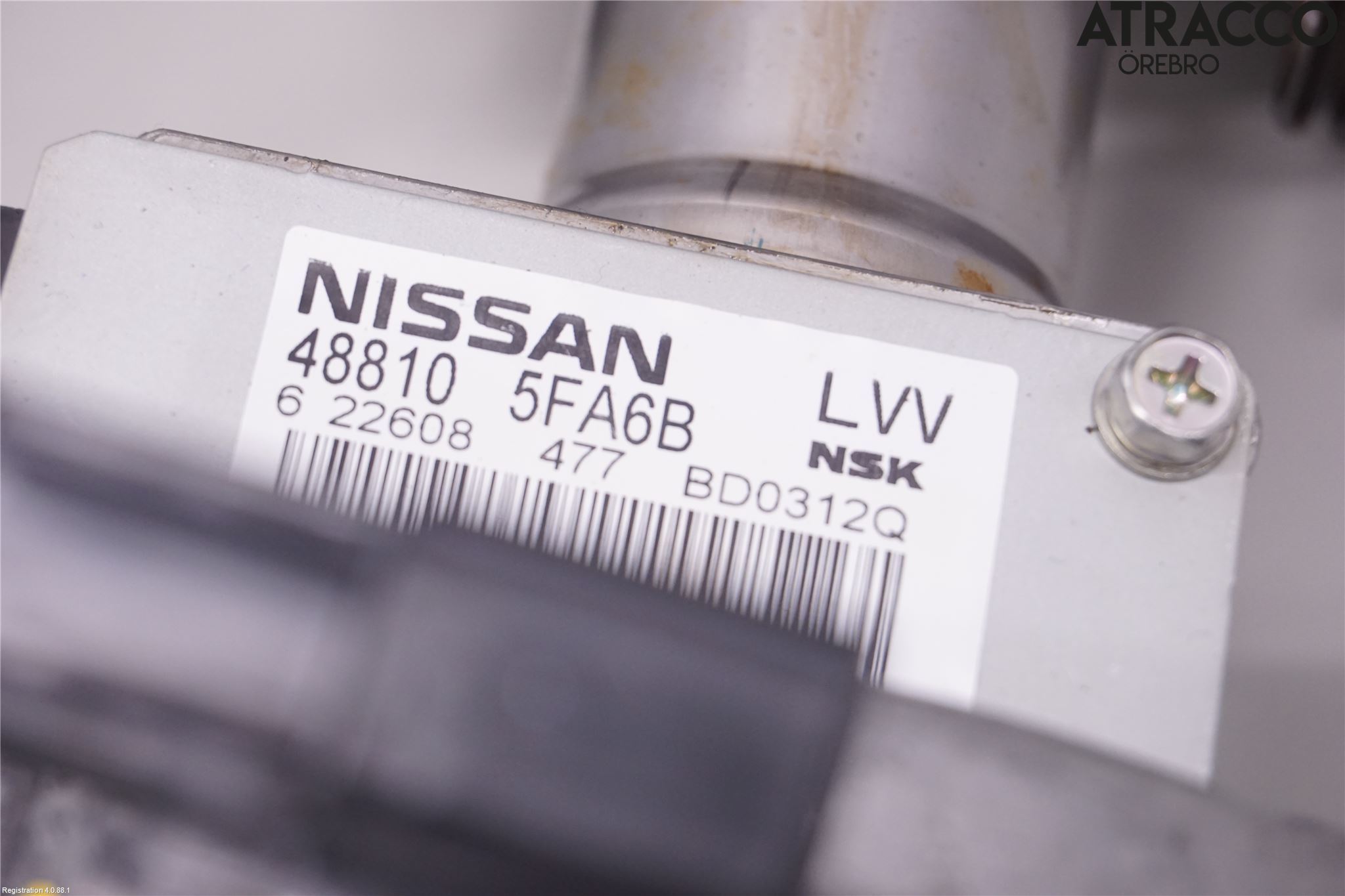 Nissan MICRA 17- Rattakselaggregat Innebygd Servo