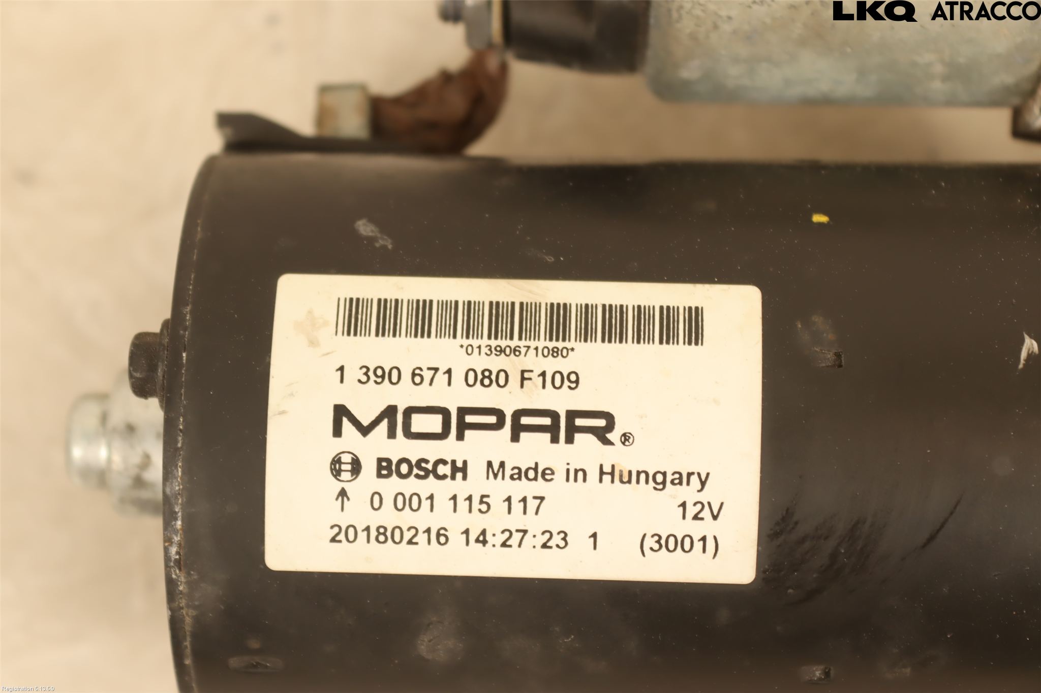 Husbil, husvagn HUSBIL HYMER Startmotor Diesel