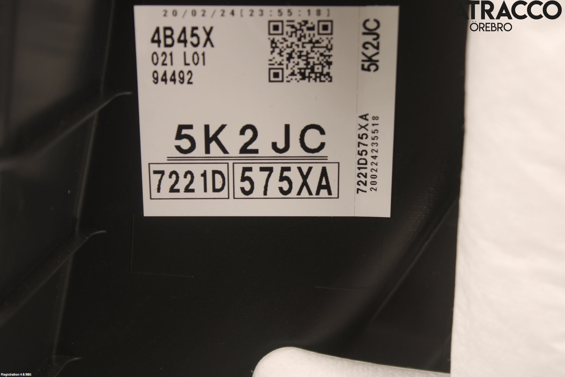 Mitsubishi OUTLANDER 13-21 Innr Dørtrekk Venstre