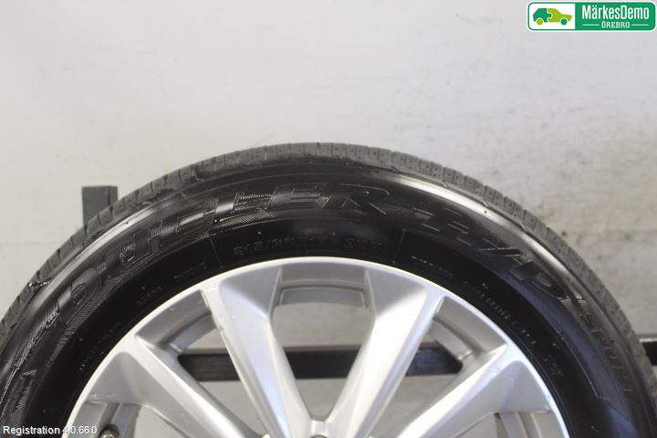 Nissan QASHQAI 14-17 Dekk Sommer På Alu Felg 4Stk