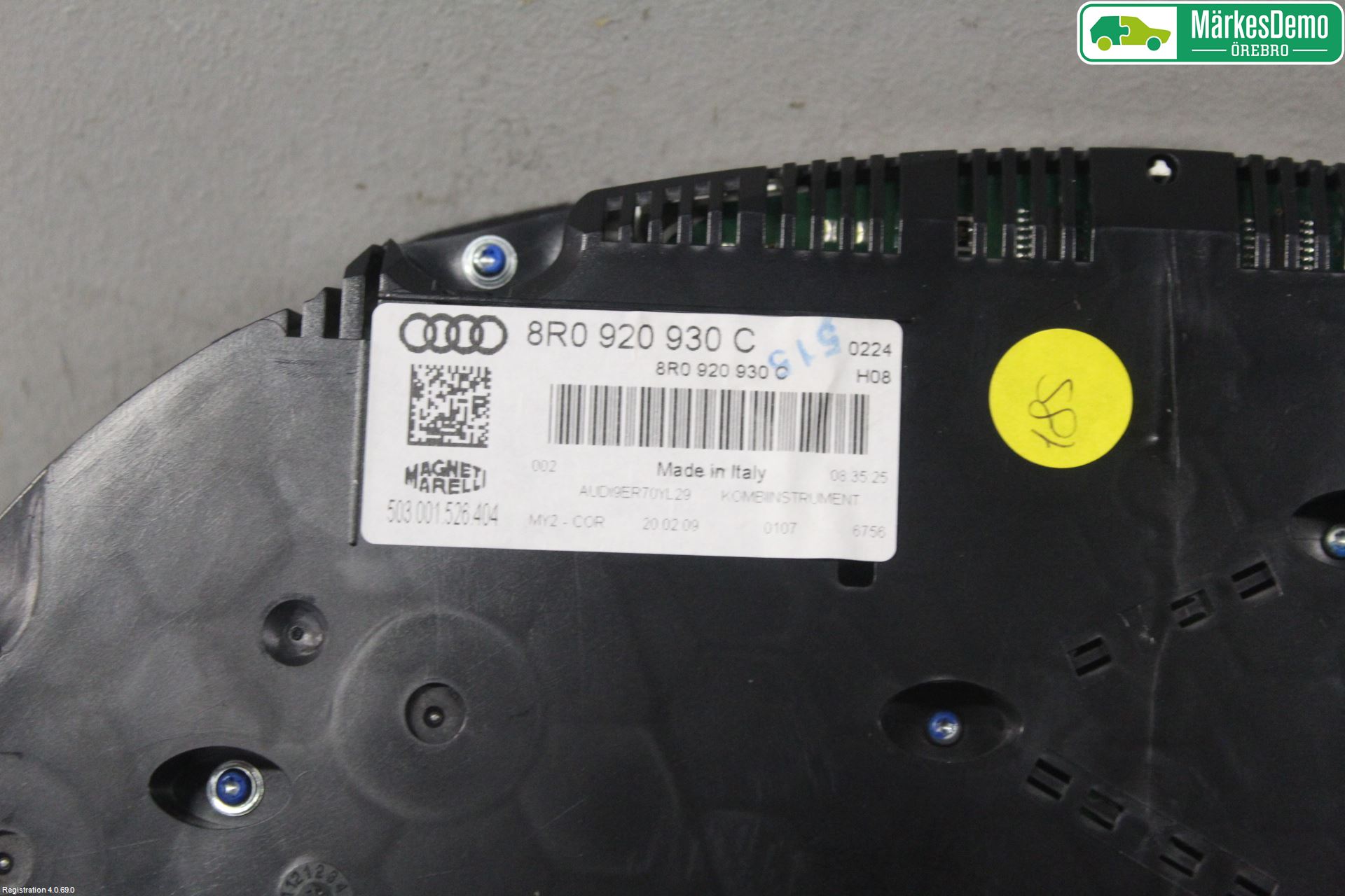 Audi Q5 09-16 Instr Kombinert