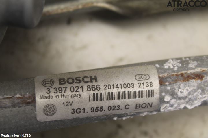 Volkswagen VW PASSAT 15-19 Viskermotor Frontrute