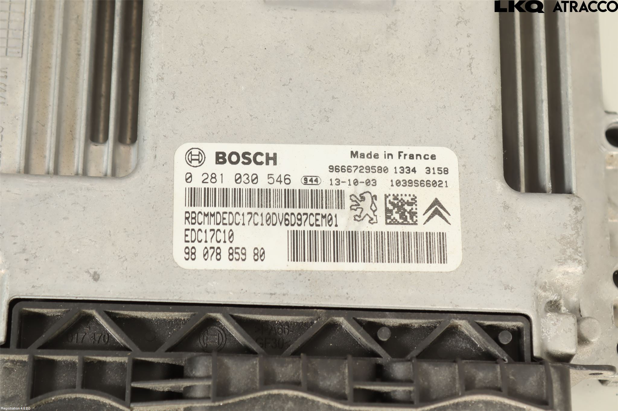 Citroen BERLINGO 08-18 Styreenhet Dieselpumpe