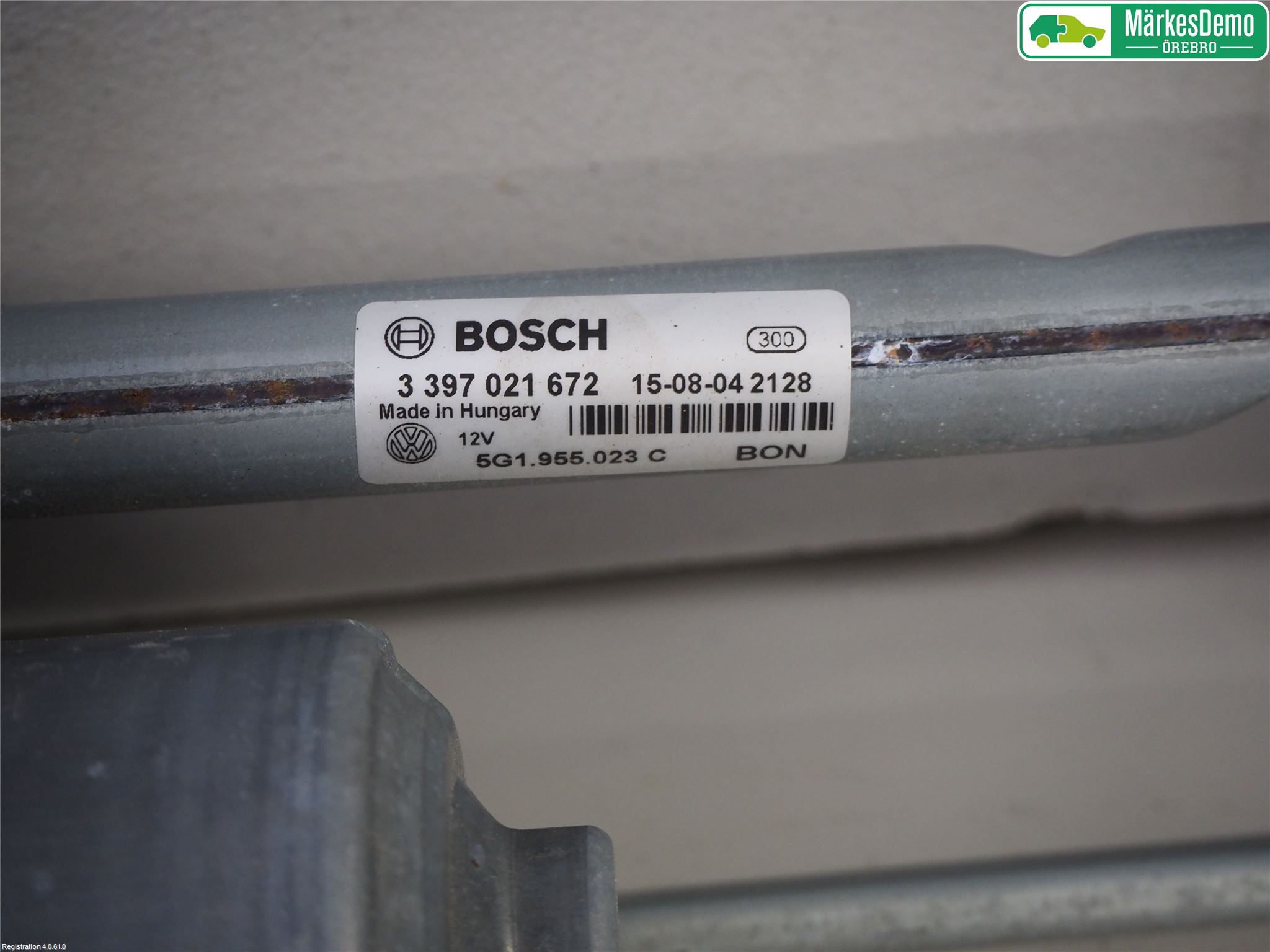 Volkswagen VW GOLF / E-GOLF VII 13-20 Viskermotor Frontrute