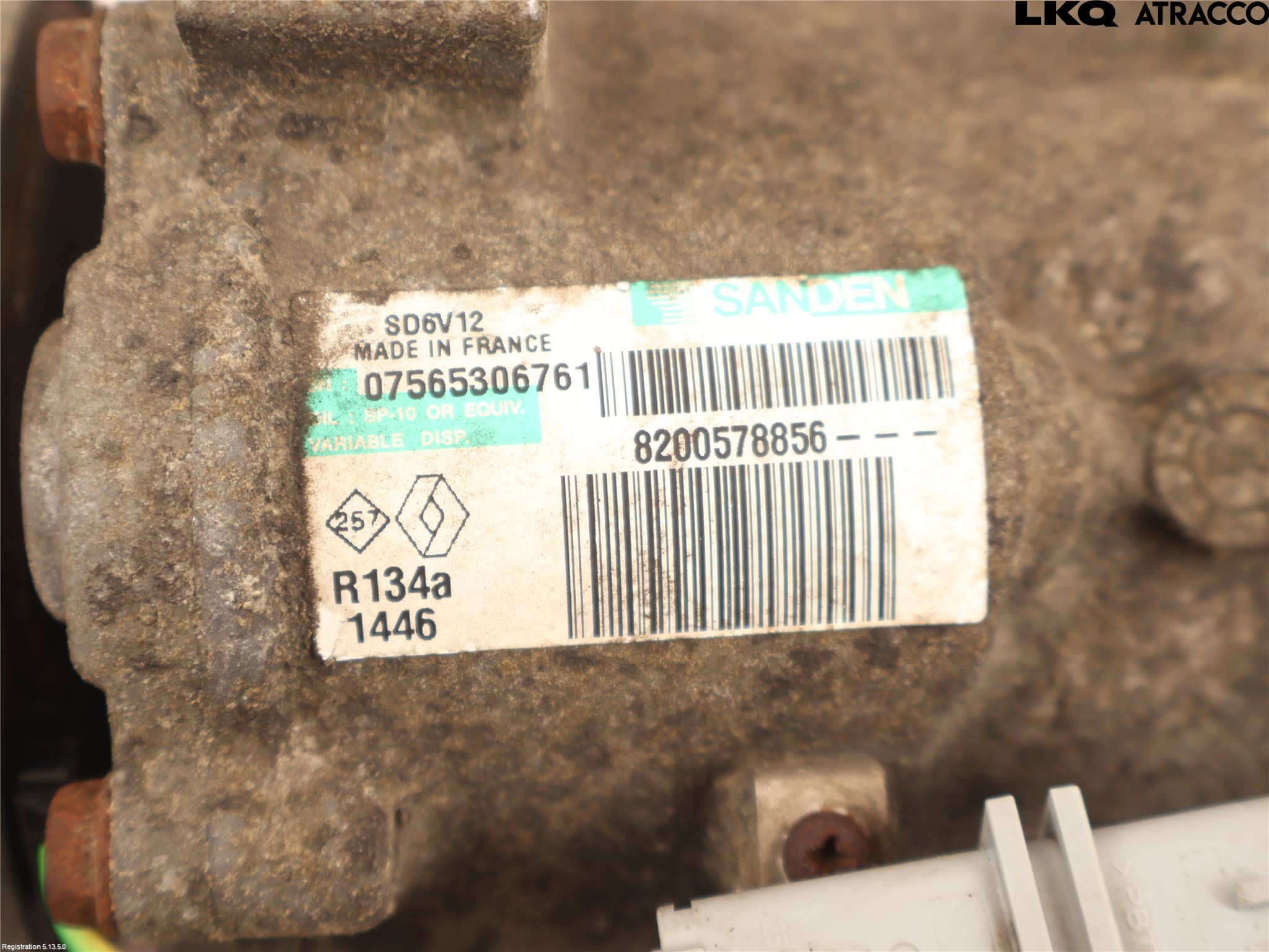 Renault CLIO III  06-09 Varme Ac Kompressor