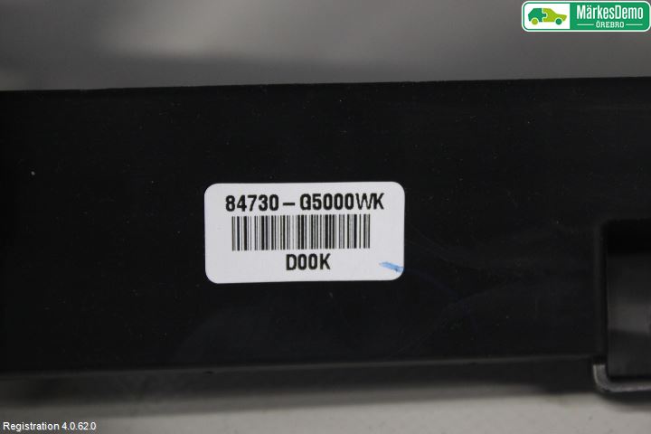 Kia NIRO (DE) 17-22 Dashbord Støtpute