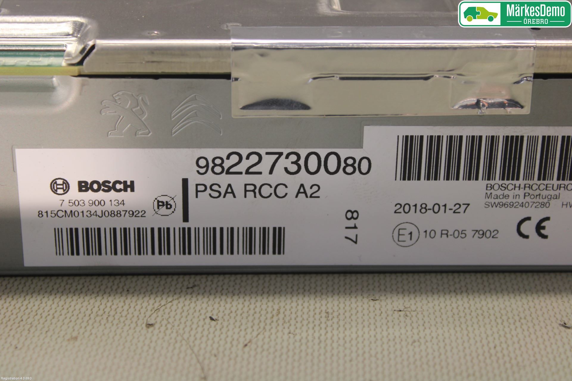 Peugeot 3008 17-24 Stereo Radio