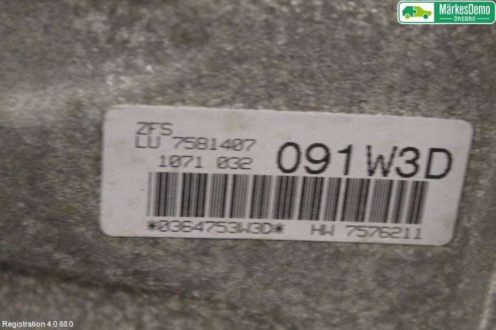 BMW 5 E60/61 Sed/Tou 02-10 Gearkasse Automat