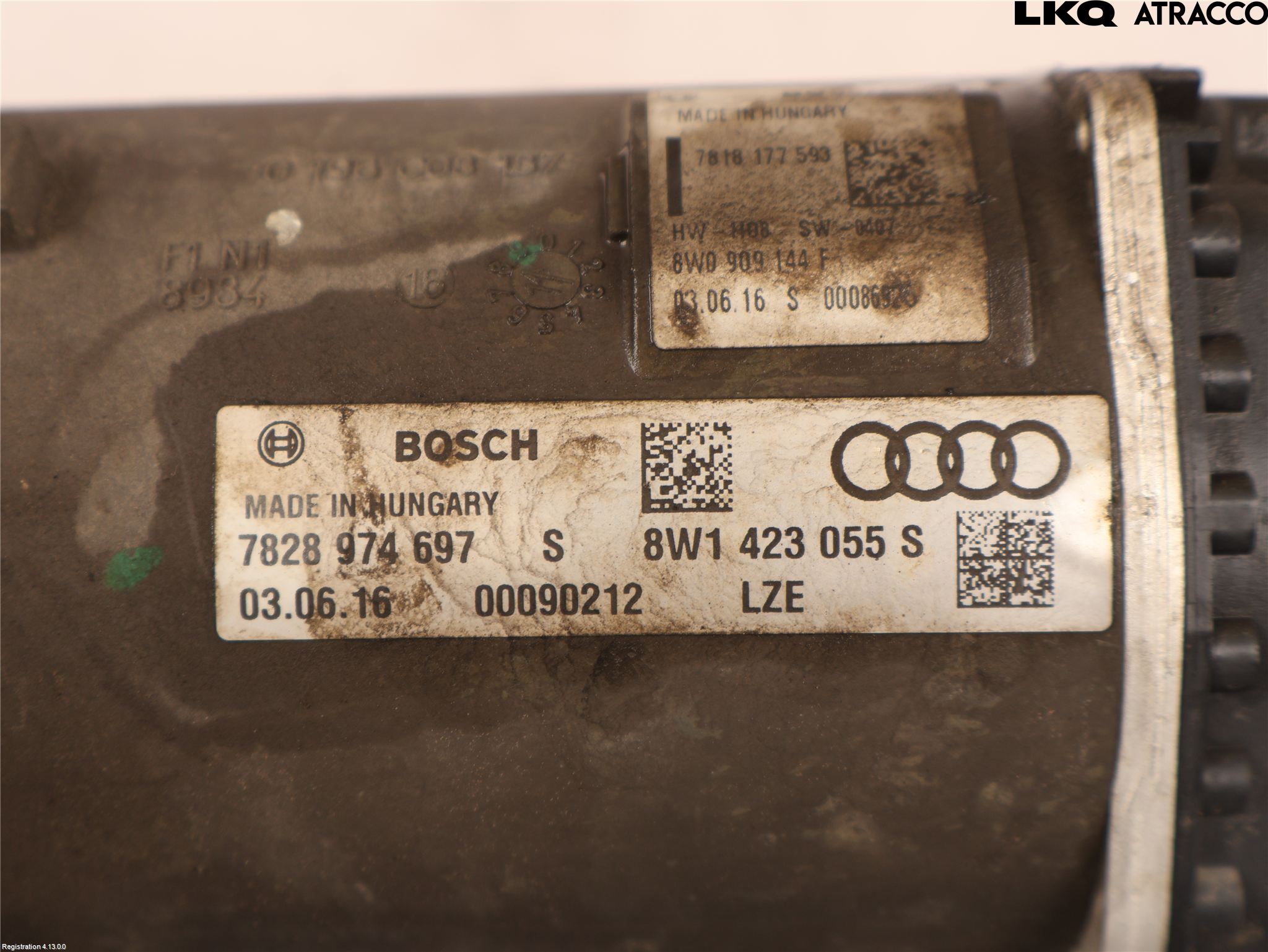 Audi A4/S4 B9 16-19 Styrväxel/Snäcka Elektrisk