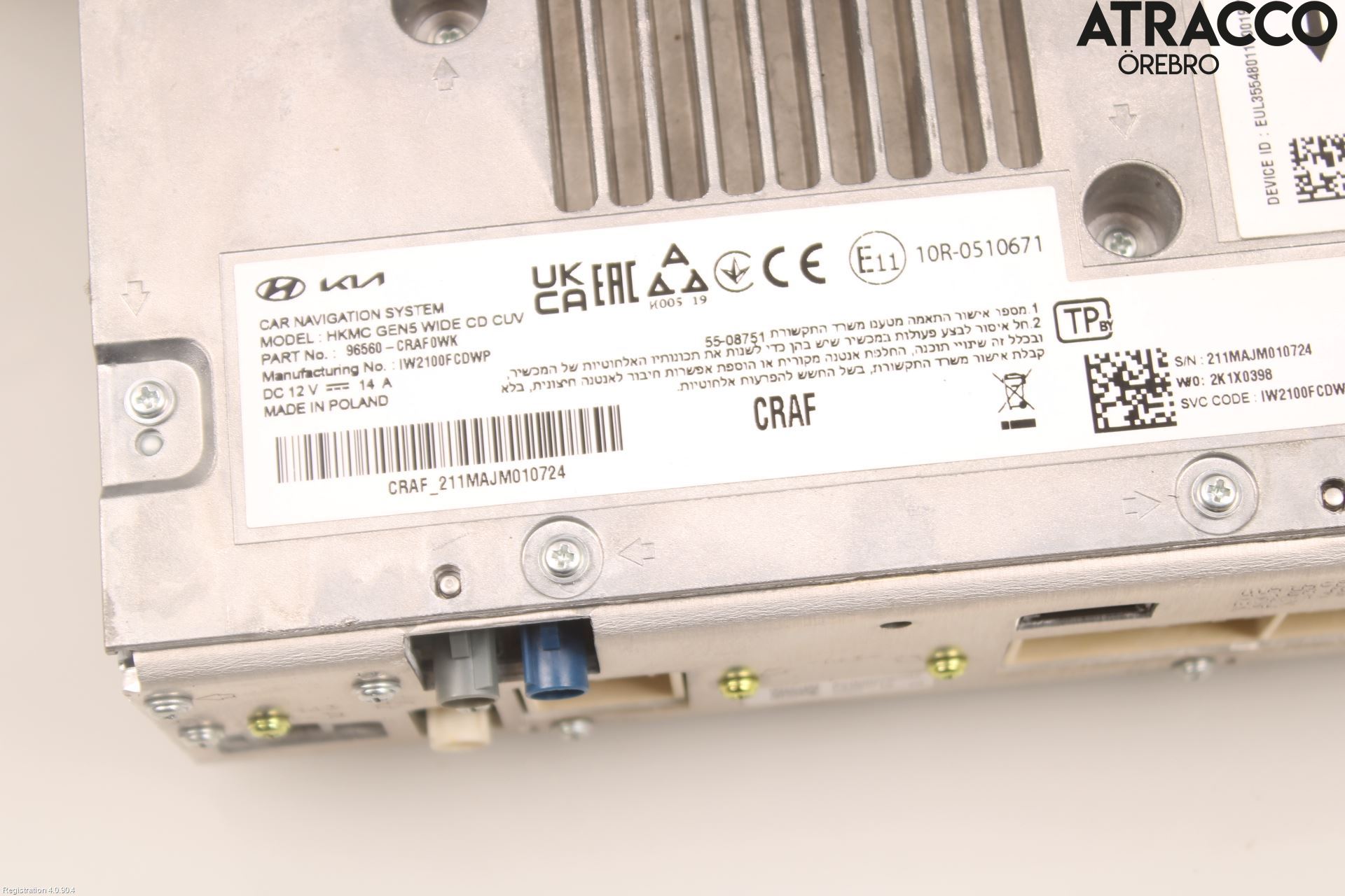 Kia XCEED 19- Gps Navigator