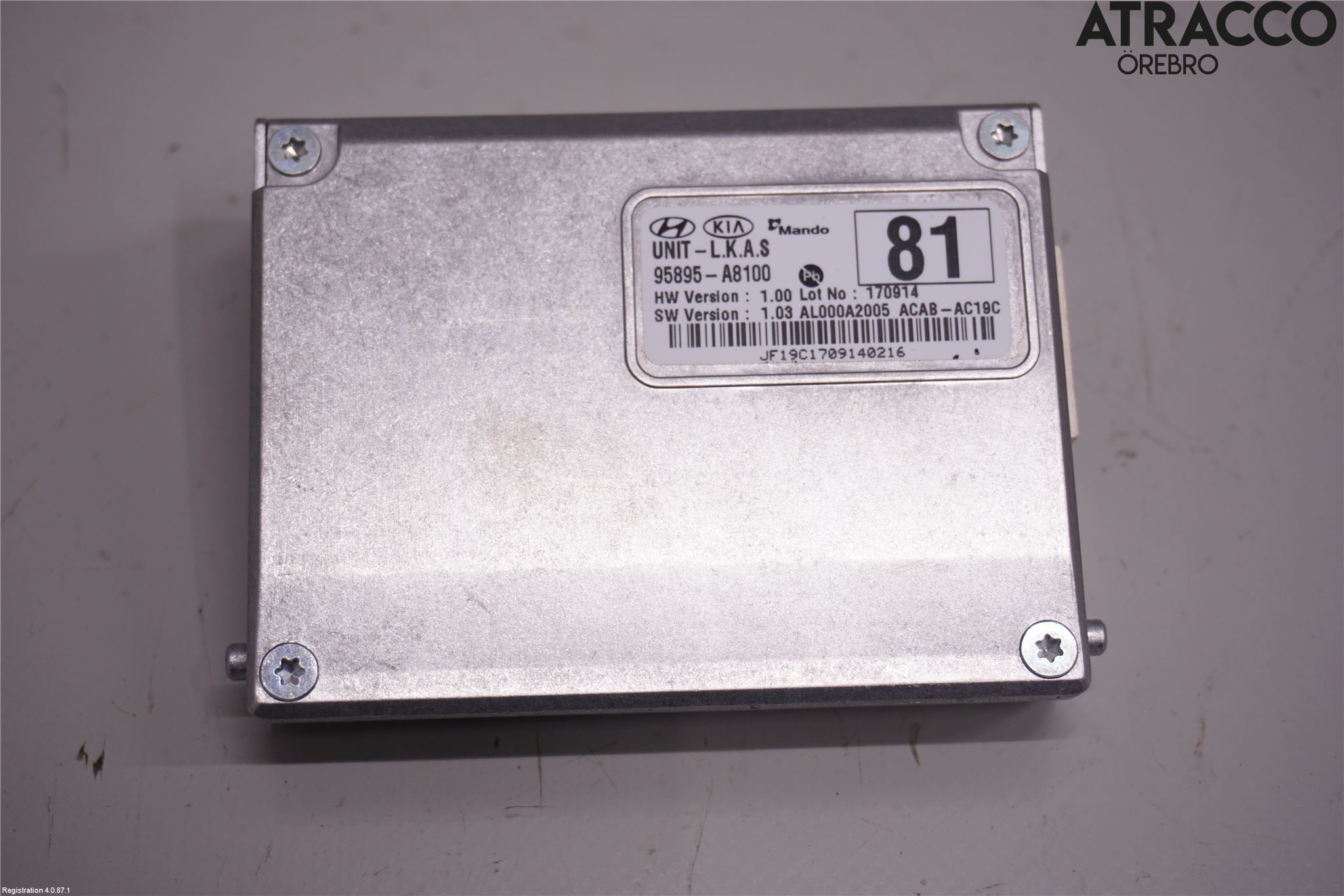 Kia OPTIMA 16-20 Sensor Kollisjonsbeskyttelse