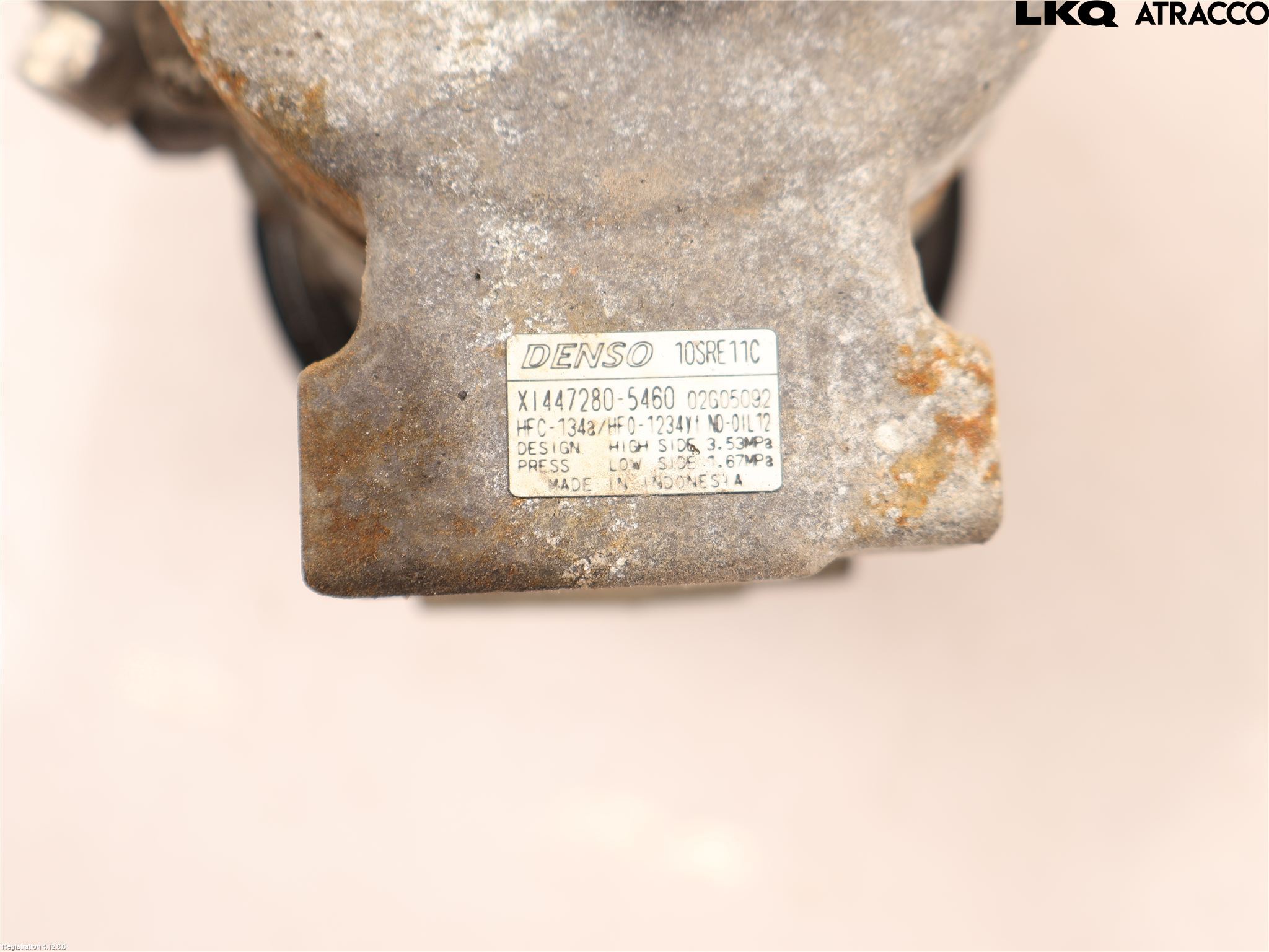 Toyota HILUX 16- Varme Ac Kompressor