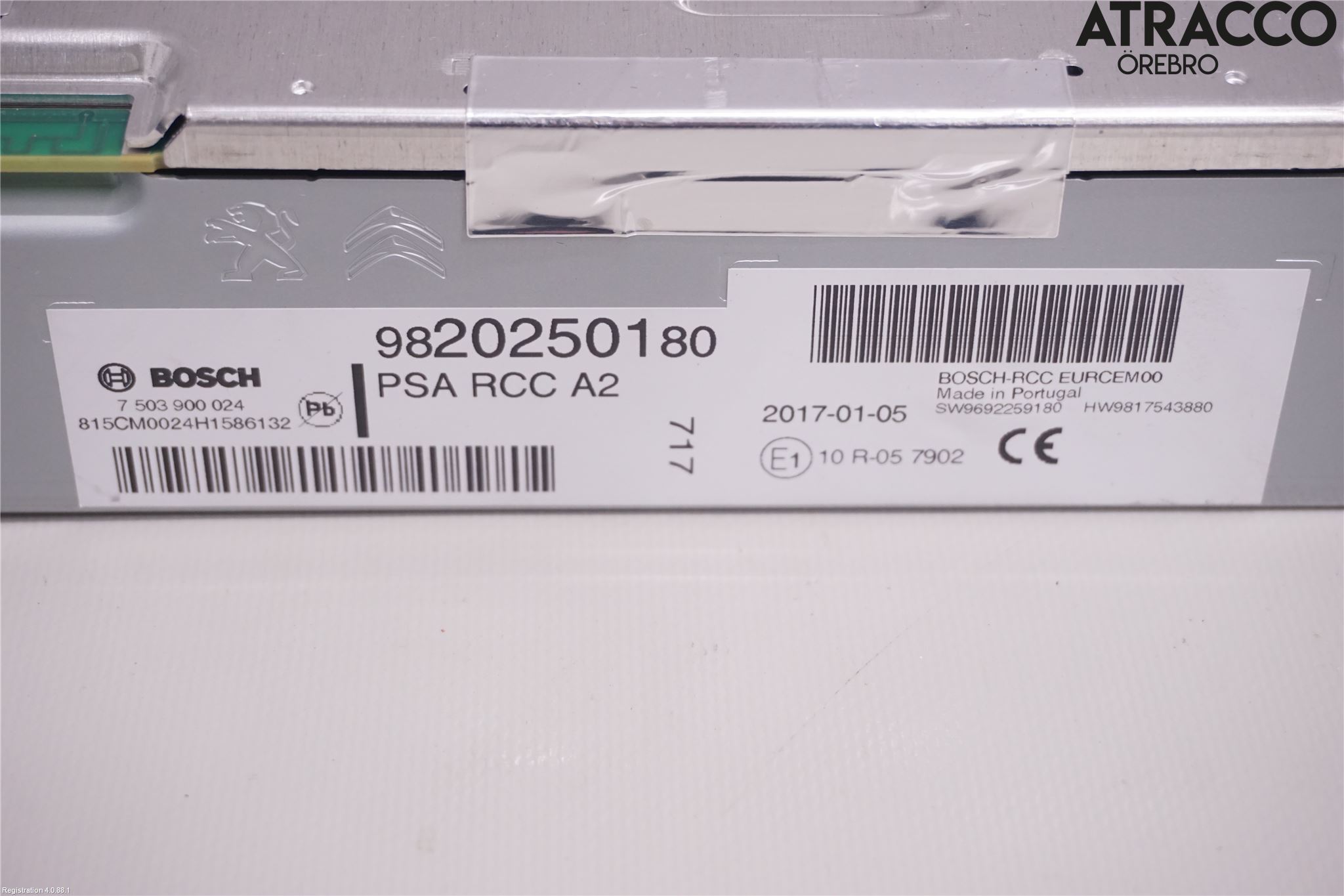 Peugeot 3008 17-24 Stereo Radio