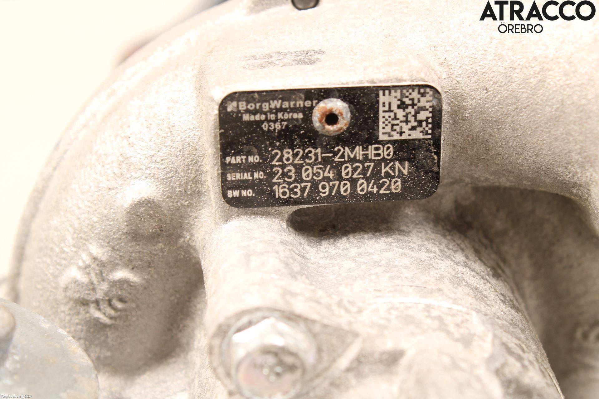 Kia SPORTAGE (NQ5) 22- Turboaggregat