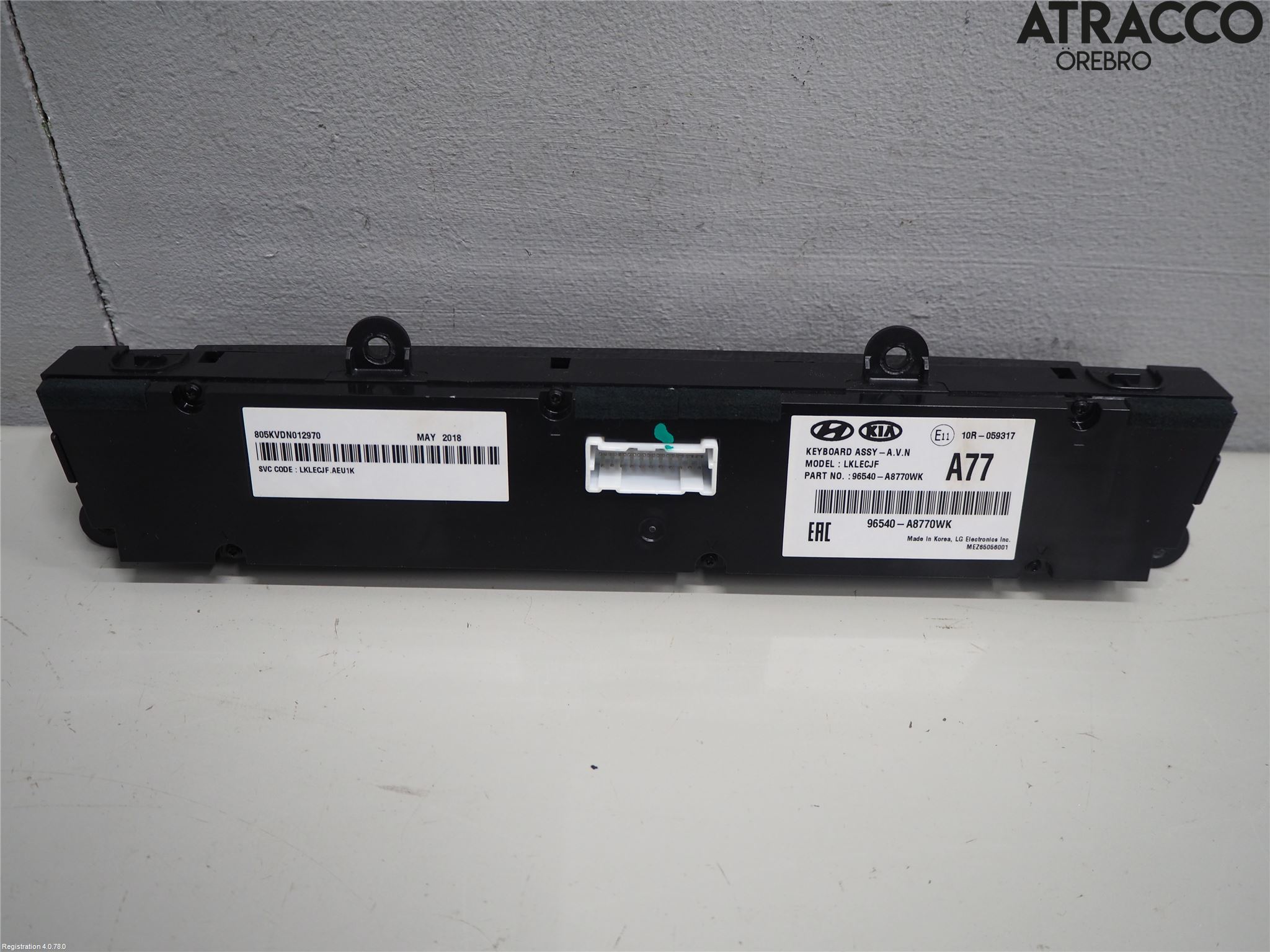 Kia OPTIMA 16-20 Stereo Radio Med Cd