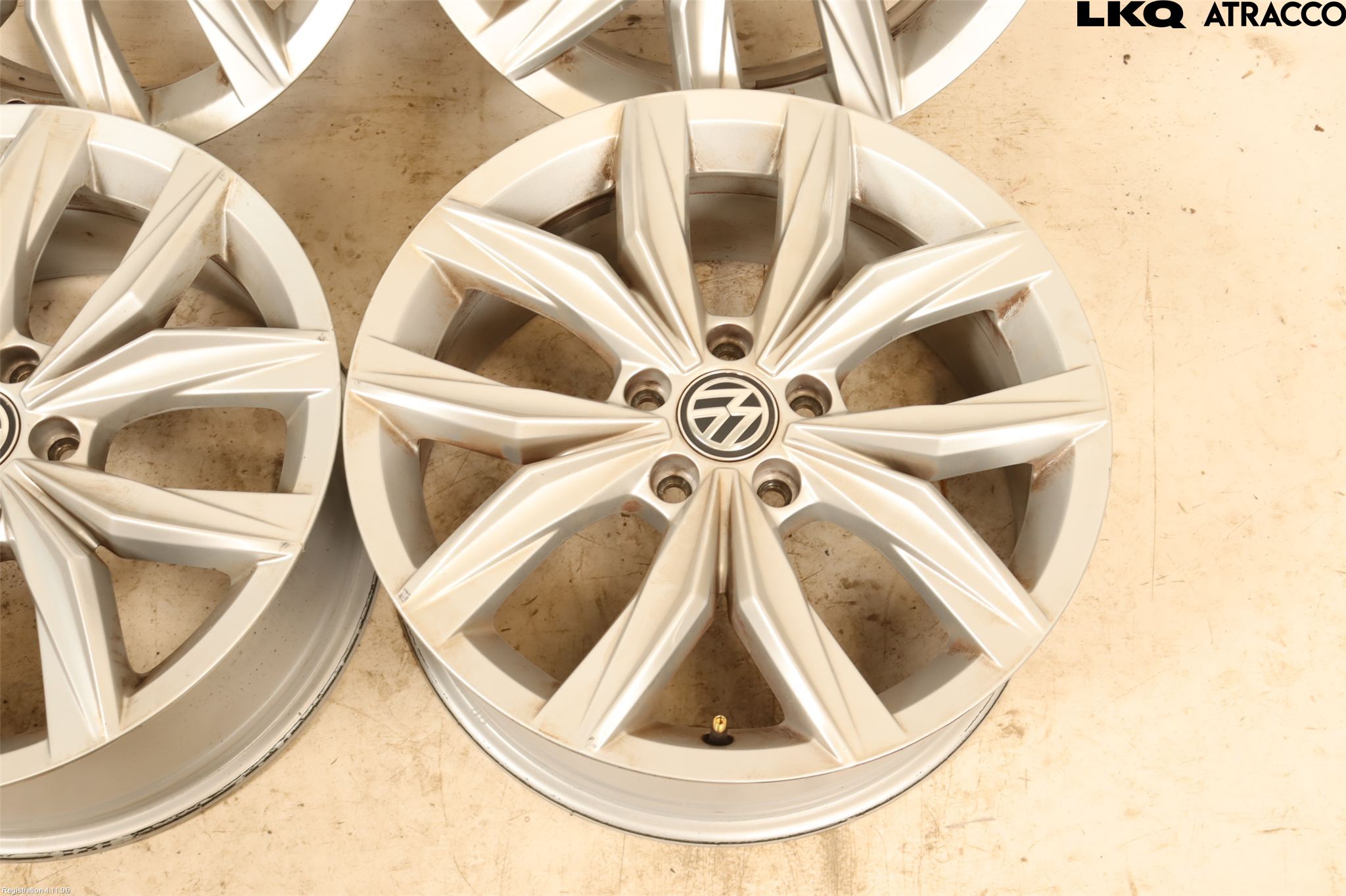 Volkswagen VW TIGUAN 16-24 Felg Aluminium Sett 4Stk
