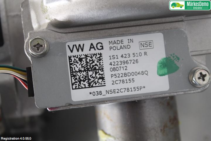 Skoda CITIGO / CITIGO E IV Rattakselaggregat Innebygd Servo