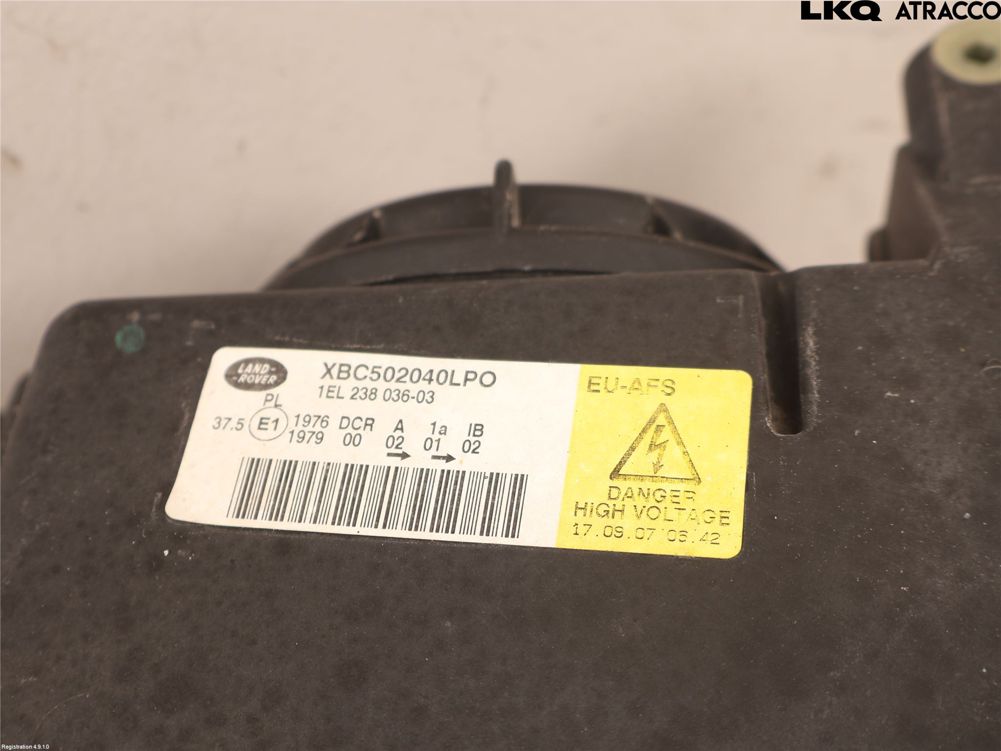 Landrover LAND ROVER RANGE ROVER L322 02-12 Frontlykt Venstre