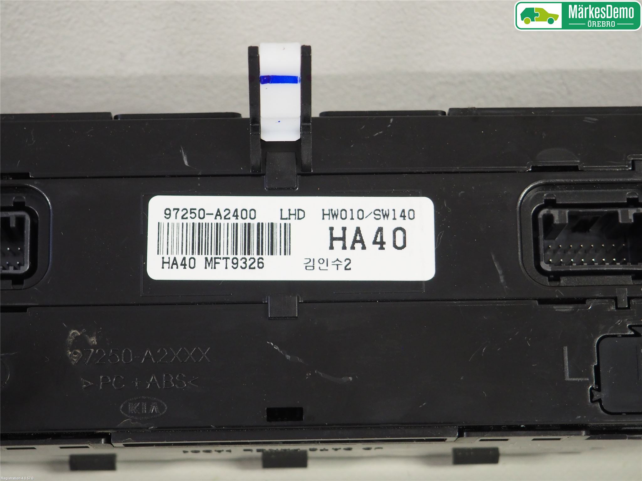 Kia CEED 12-18 Varme Ac Betjening-Display