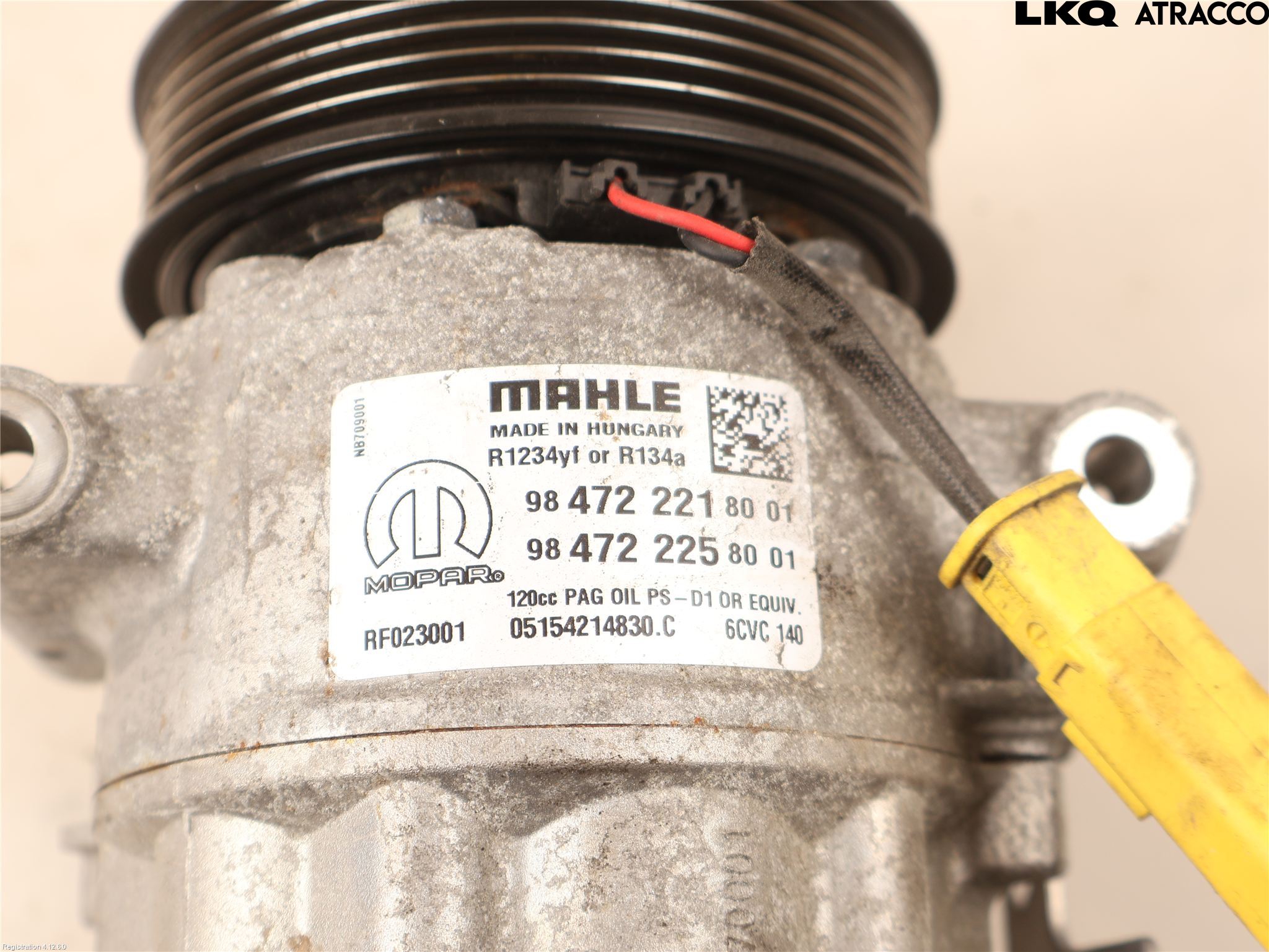 Peugeot PEUGOT 208 16-19 Varme Ac Kompressor