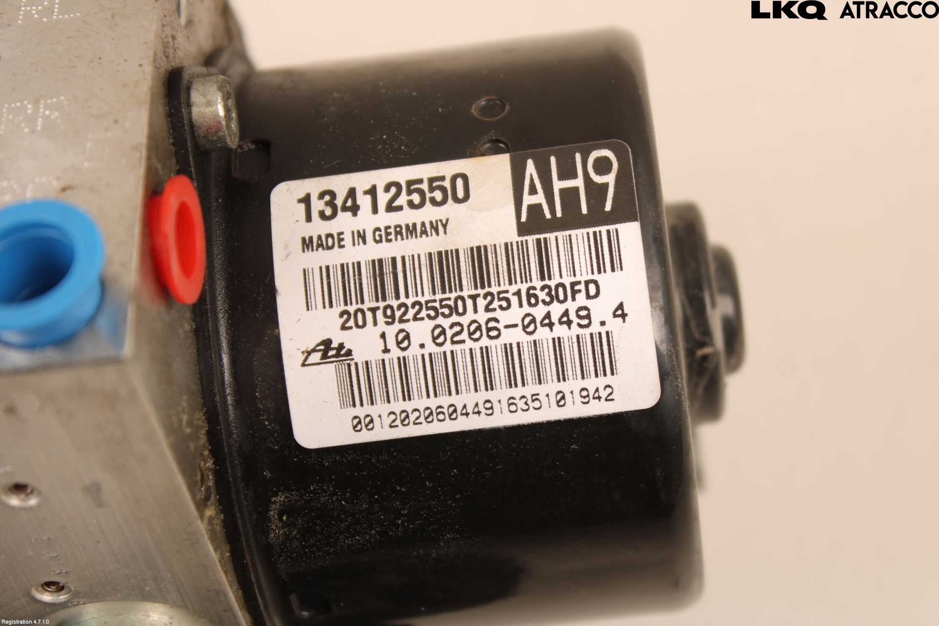 Opel ASTRA J 10-15 Abs Hydraulikkaggregat