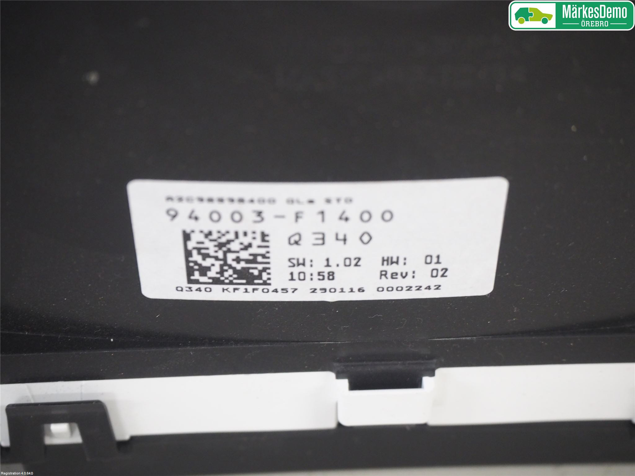 Kia SPORTAGE (QL) 16-21 Instr Kombinert