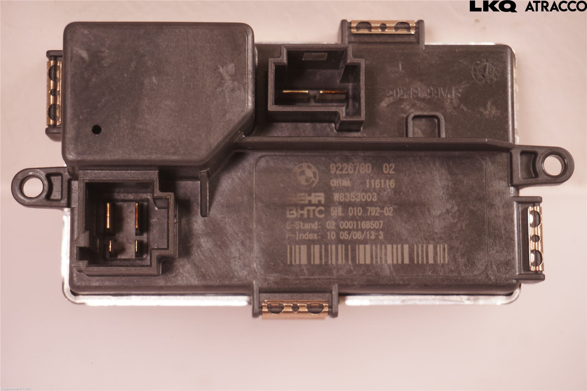BMW 5 F10/F11/F18 09-17 Varmeapparat Viftemotstand
