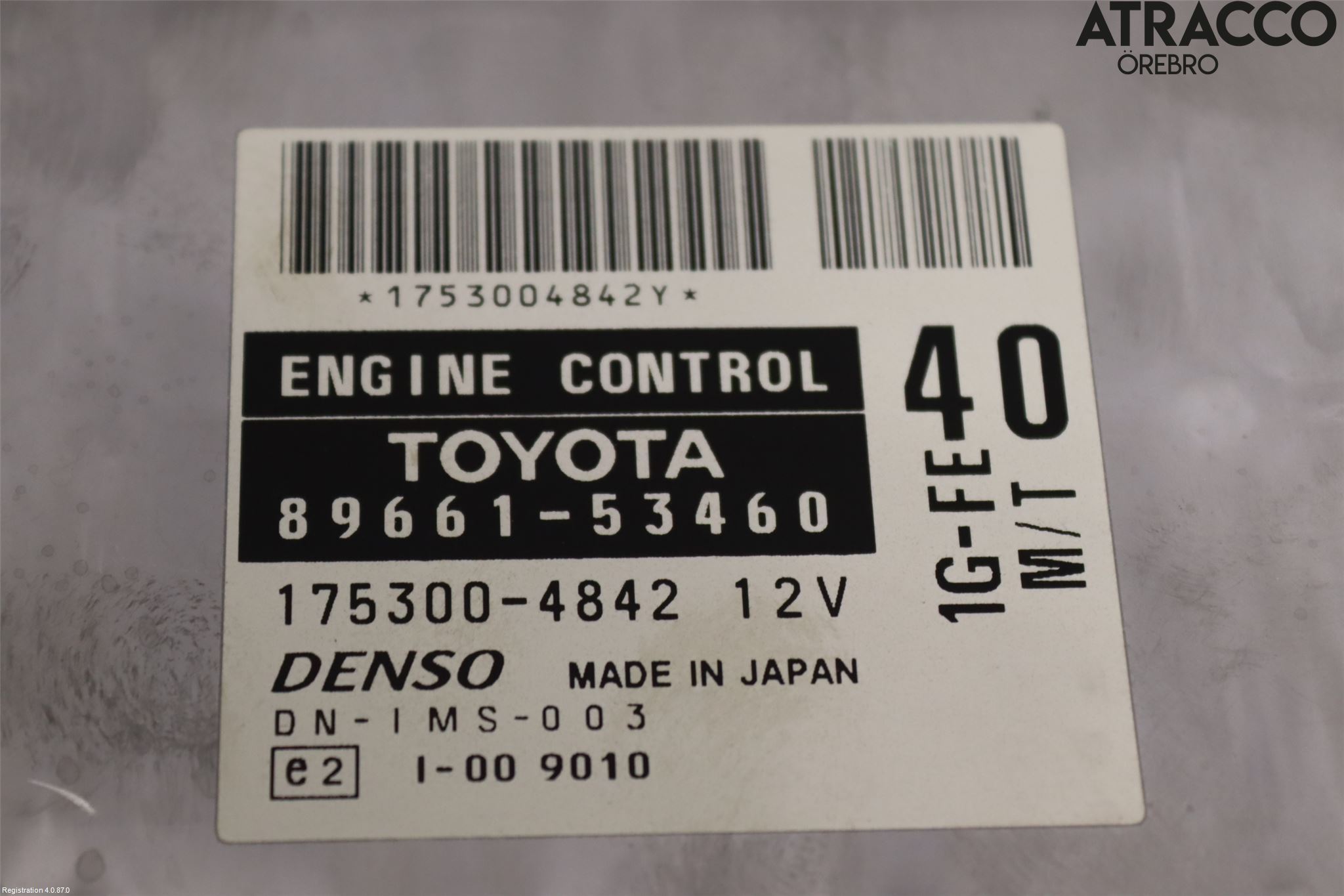 Lexus IS 200/300   99-05 Styreenhet Innsprøytning