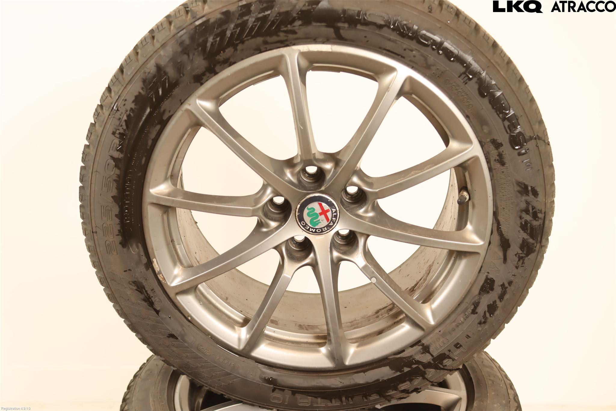 Alfa GIULIA Dekk Vinter På Alu Felg 4Stk