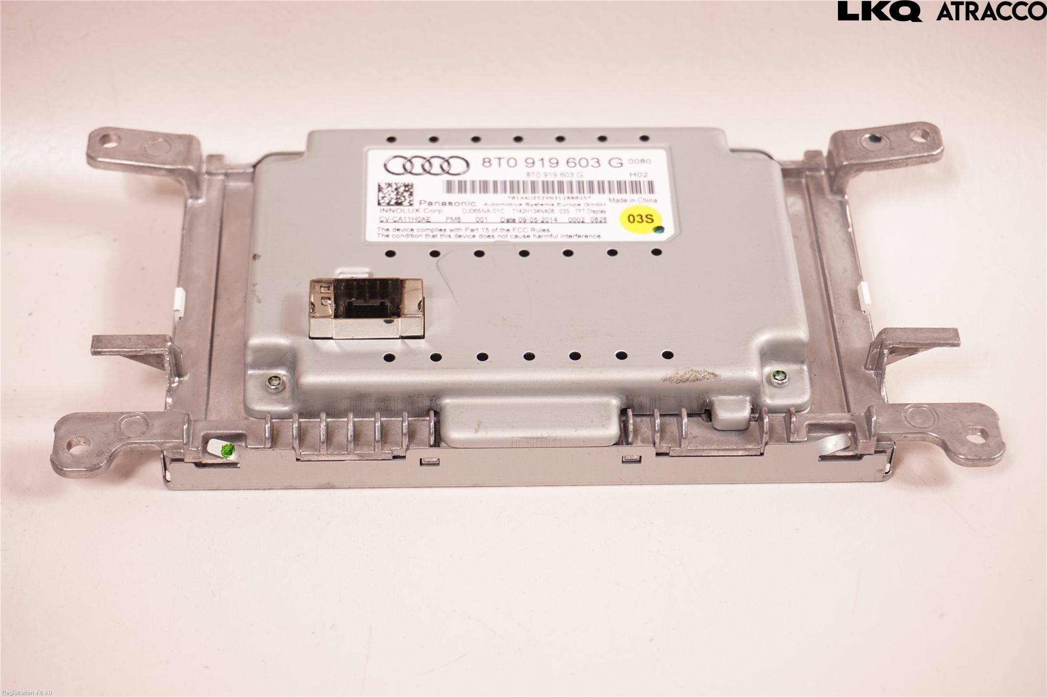 Audi A4 12-15 Instr Skjerm Dvd-Gps-Ac-Tlf