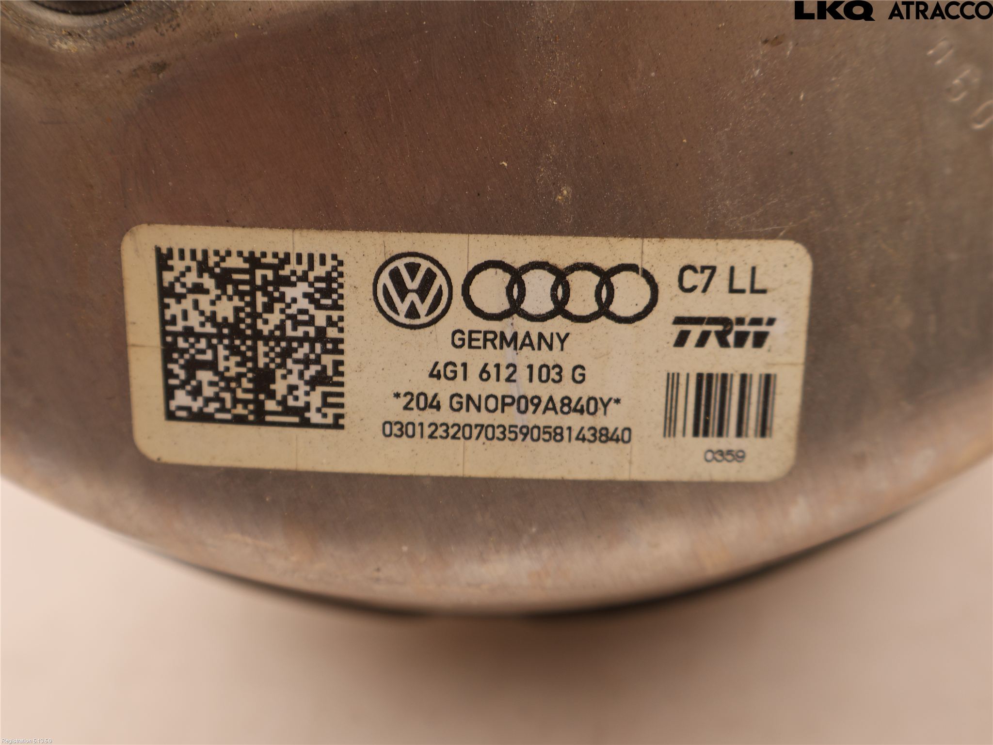 Audi A7/S7 4G 11-17 Bremseservo