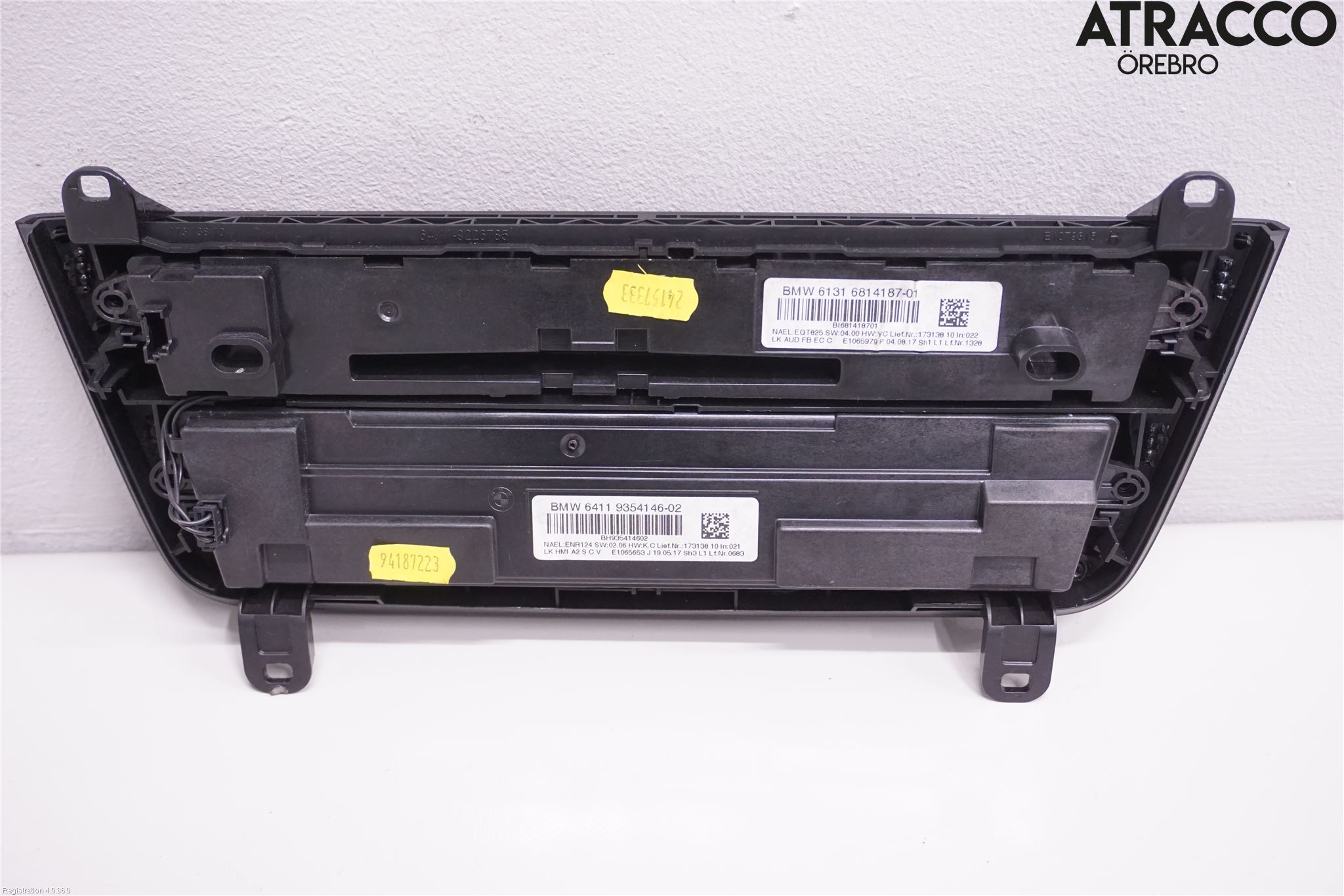 BMW 4 F32/F33/F82/F83 13-20 Varme Ac Betjening-Display