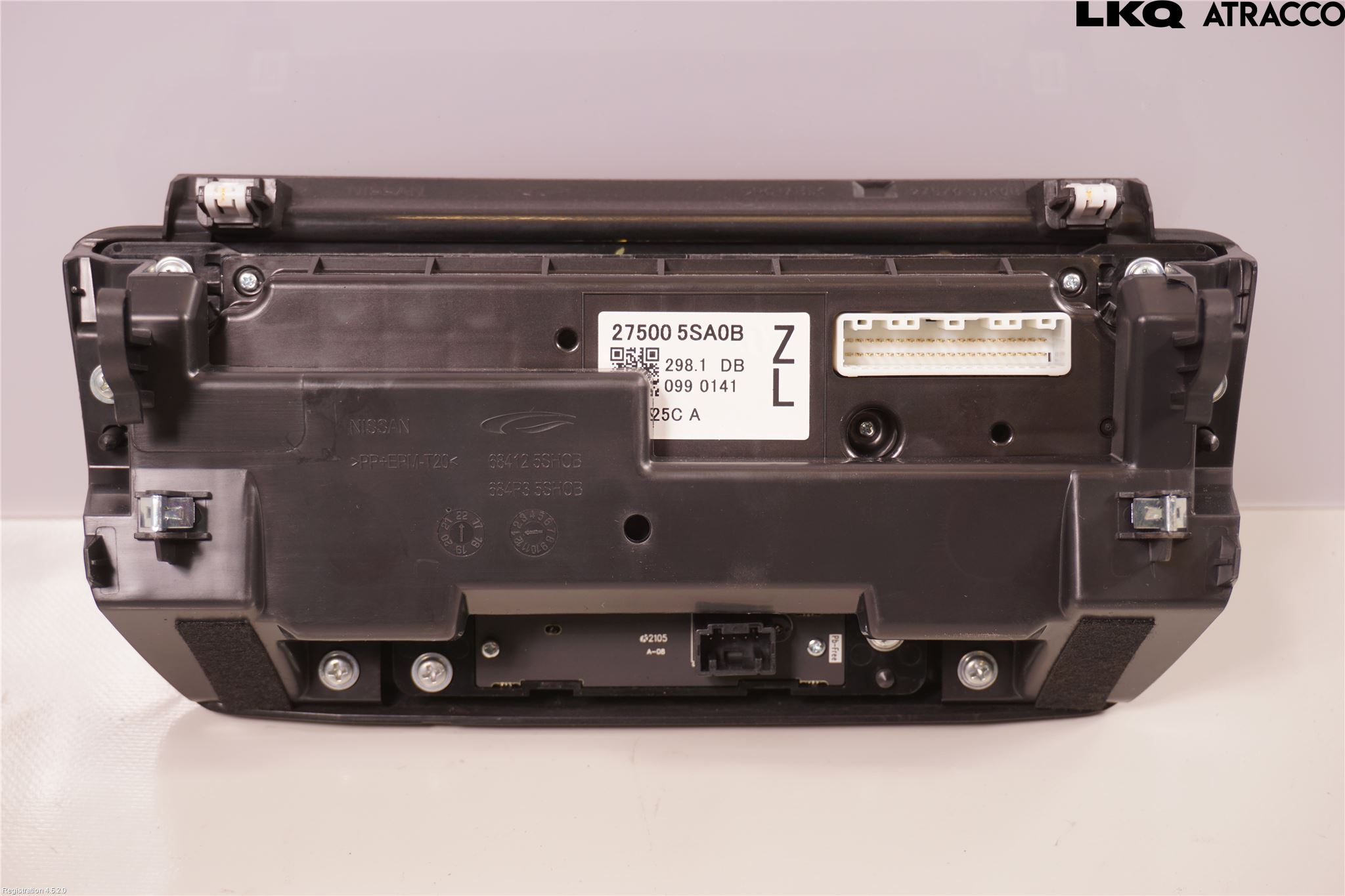 Nissan LEAF 18- Varme Ac Betjening-Display