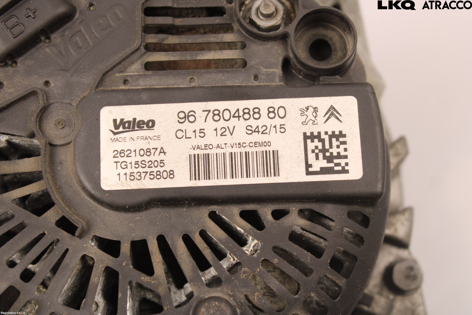 Peugeot EXPERT 15-16 Dynamo