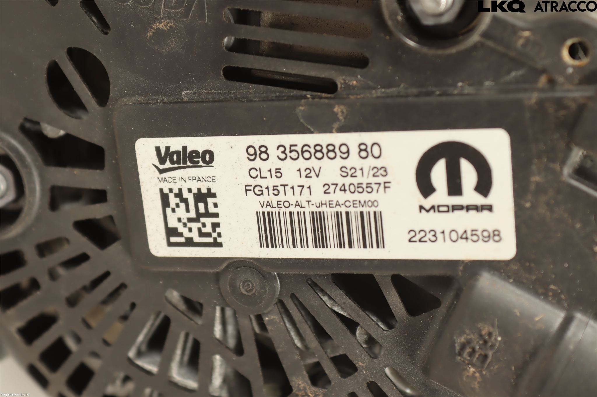 Peugeot 2008/E-2008 20- Dynamo