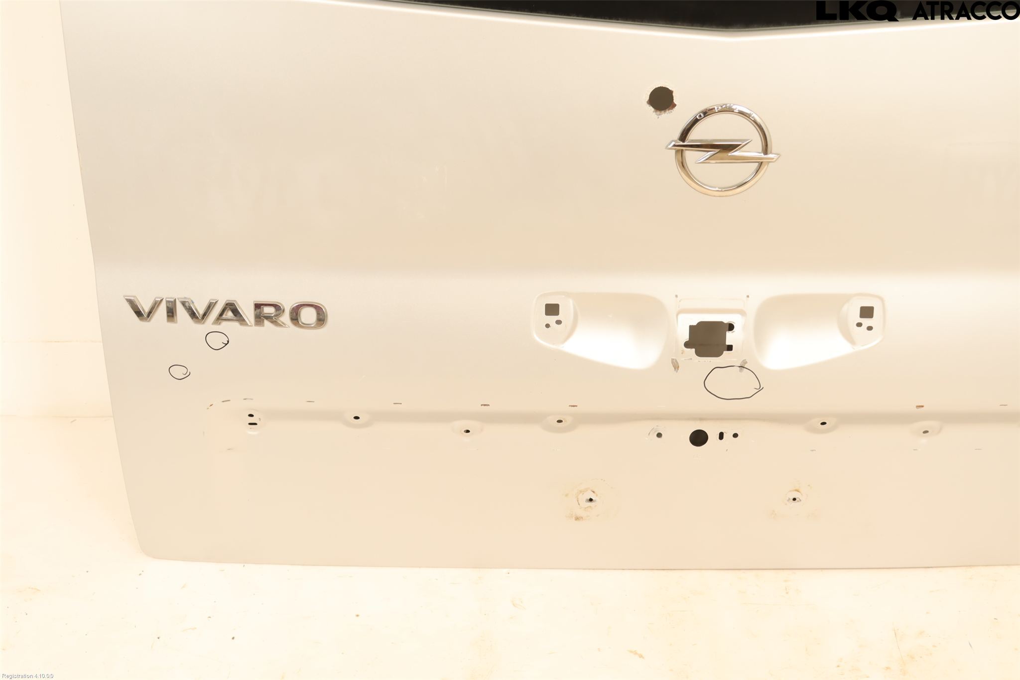 Opel VIVARO 15-19 Bakluke Stv