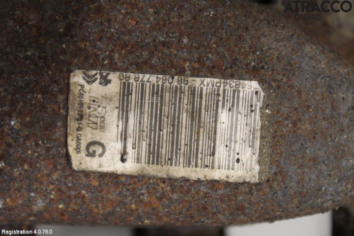 Toyota PROACE II 16- Bremsecaliper Bak Venstre