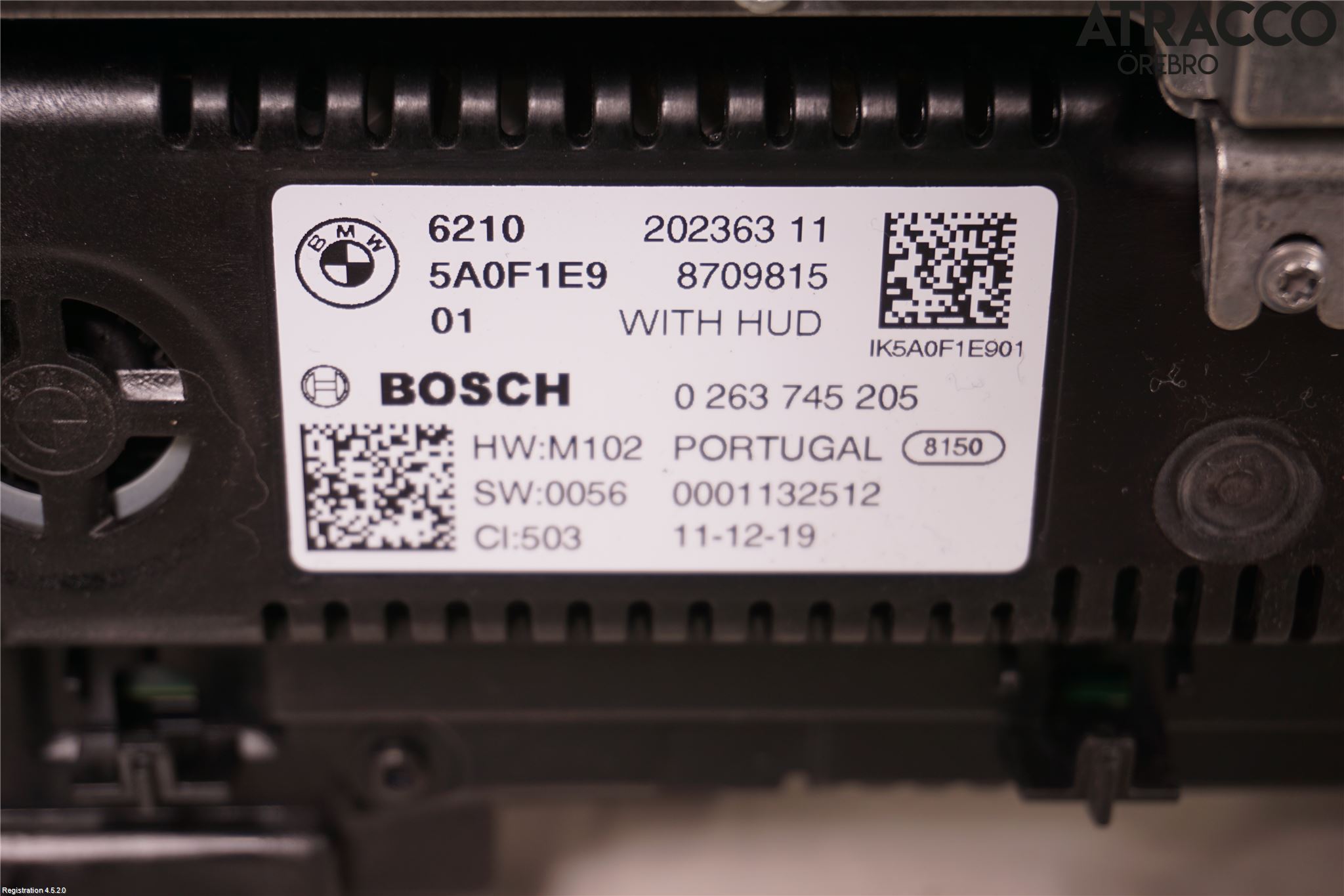 BMW X5 G05 18- Instr Kombinert