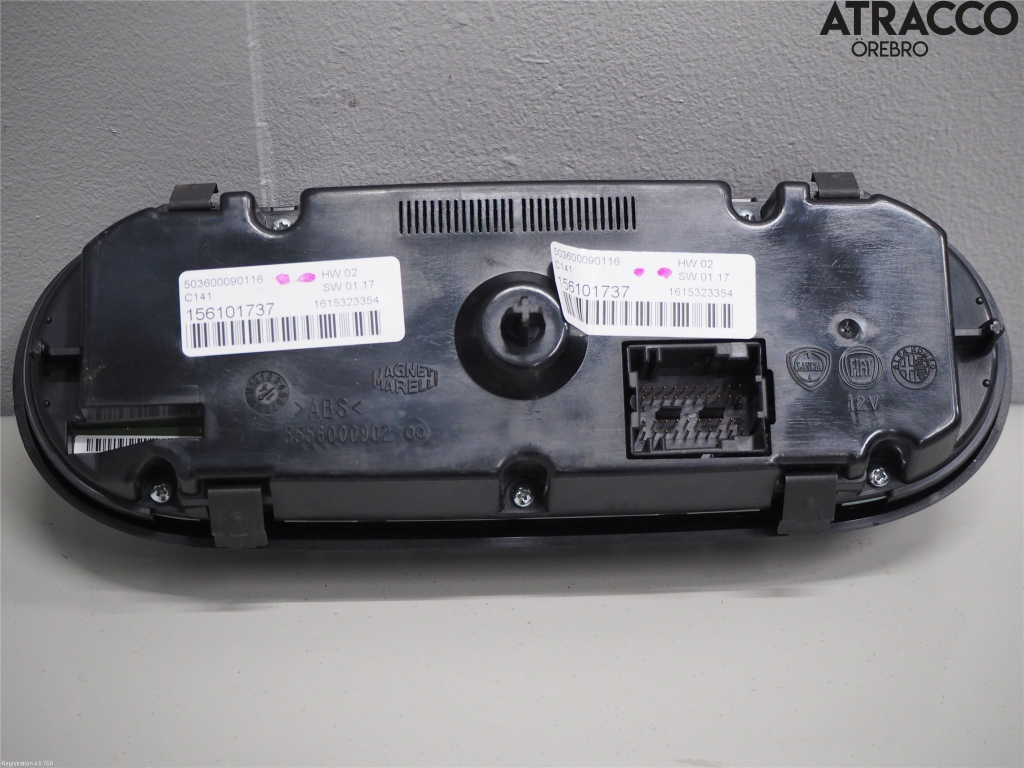 Alfa GIULIETTA Varme Ac Betjening-Display