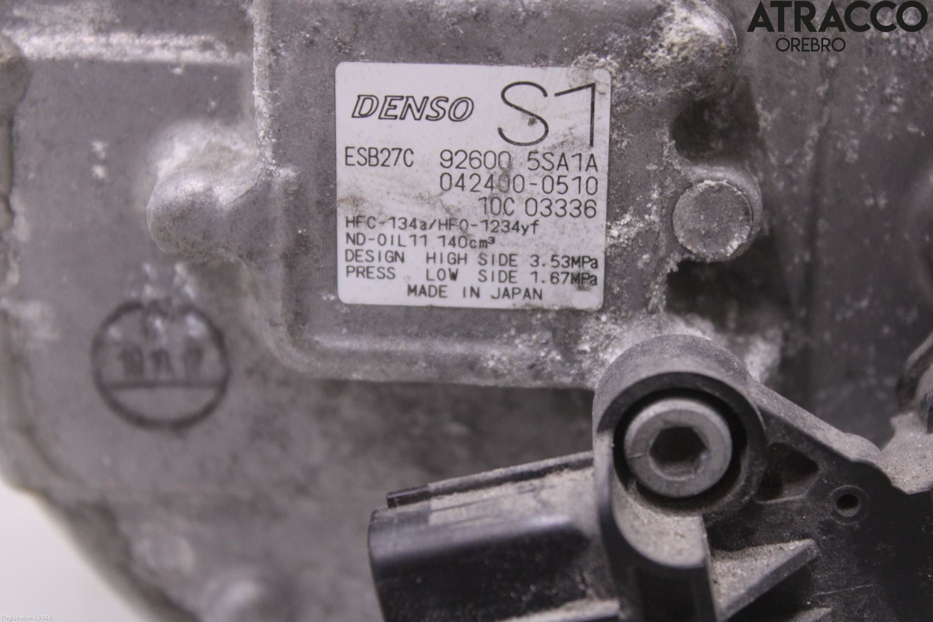 Nissan LEAF 18- Varme Ac Kompressor