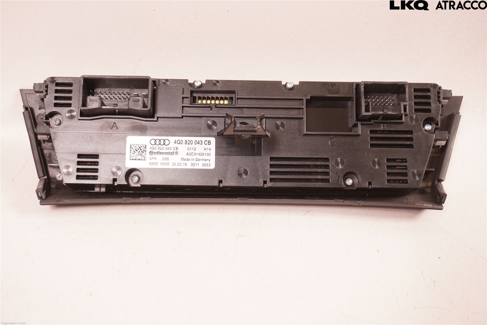 Audi A6/S6 4G 11-18 Varme Ac Betjening-Display