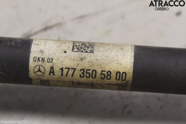 Mercedes-Benz MB A-KLASS (W177) 18- Drivaksel Bak Kompl Høyre