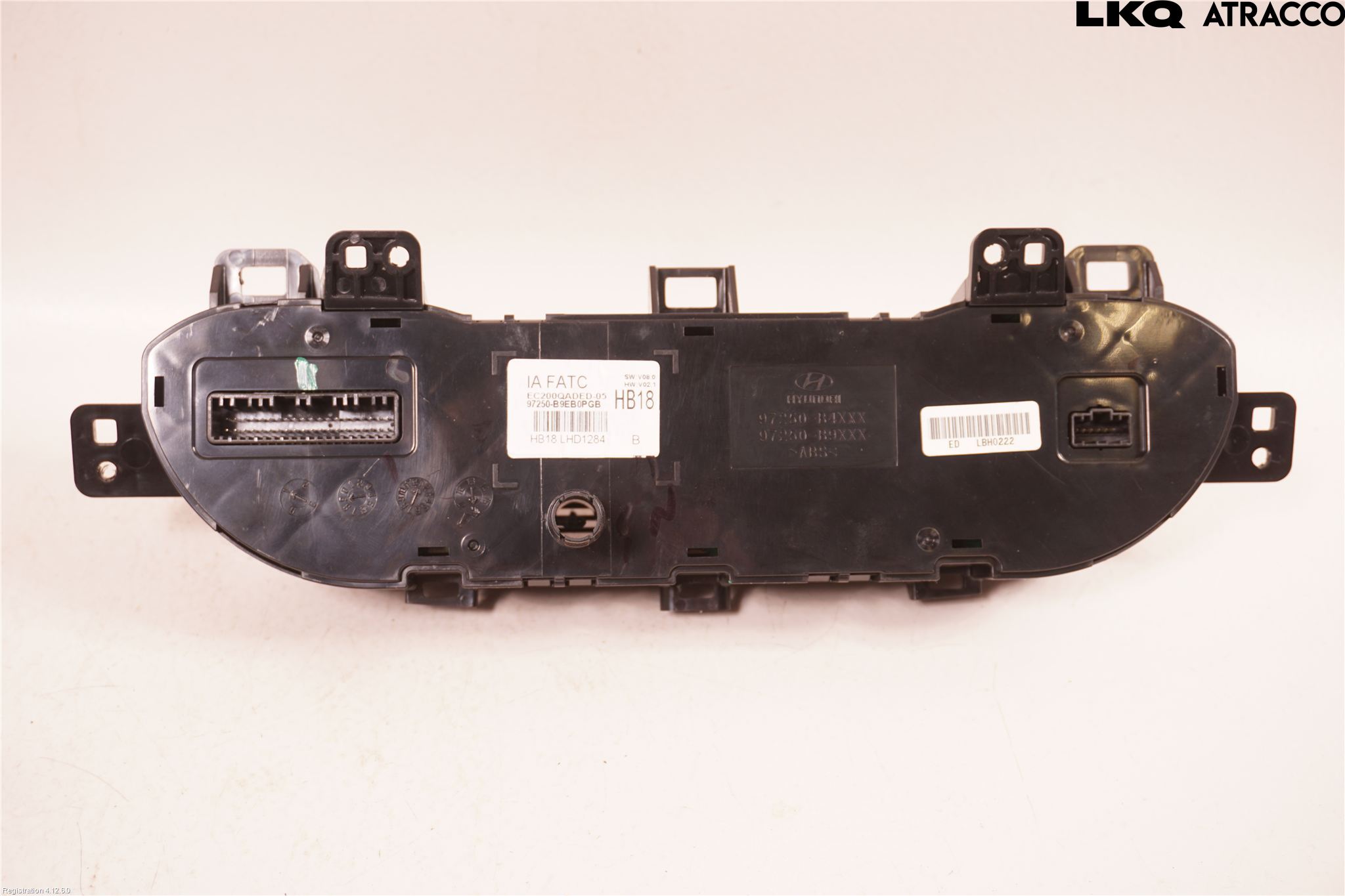 Hyundai i10 BA 17-20 Varme Ac Betjening-Display