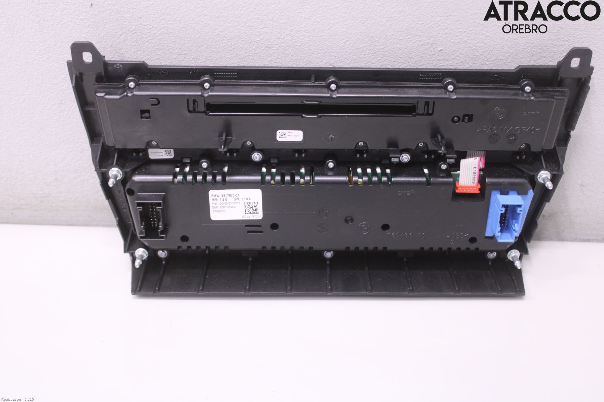 BMW 5 F10/F11/F18 09-17 Varme Ac Betjening-Display