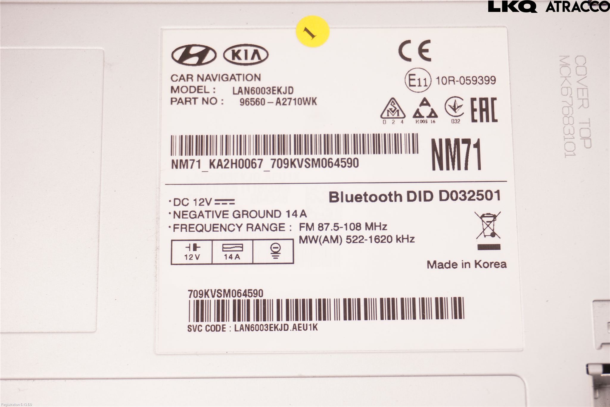 Kia CEED 12-18 Gps Navigator