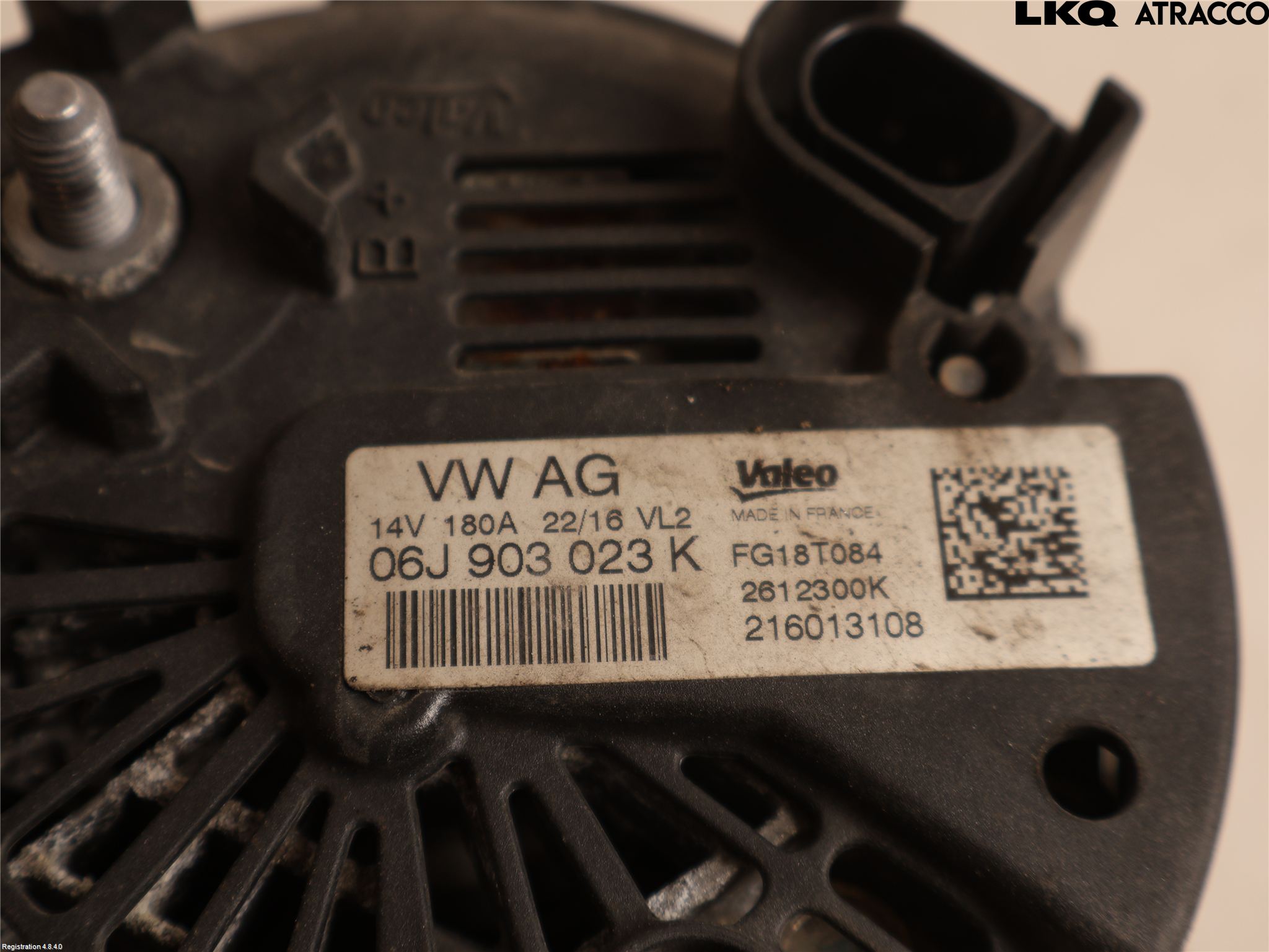 Volkswagen VW PASSAT 15-19 Dynamo