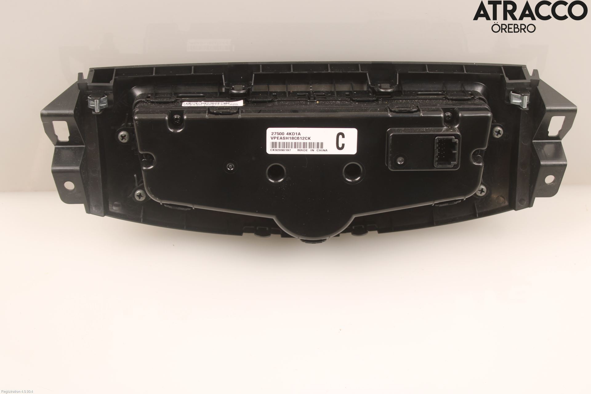 Nissan NAVARA, TREK-1 17-21 Varme Ac Betjening-Display