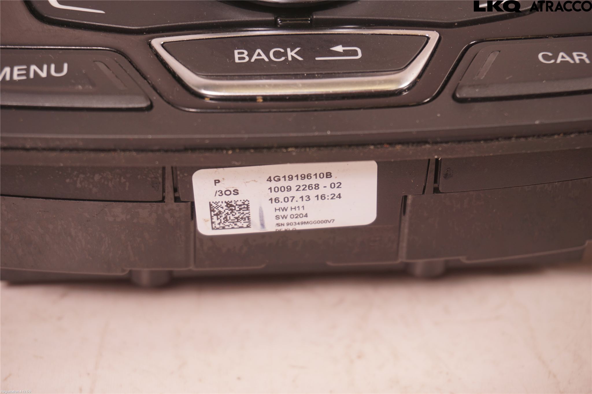 Audi A6/S6 4G 11-18 Stereo Radio Med Cd